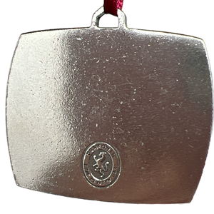 Covered Bridge Metal Ornament