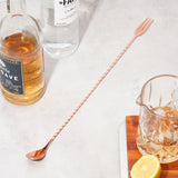 Summit trident barspoon in copper  viski®
