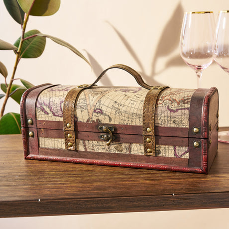 Old world wood wine box twine®