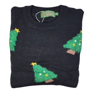 Festive Christmas Sweatershirt  - Tinsle Tree -