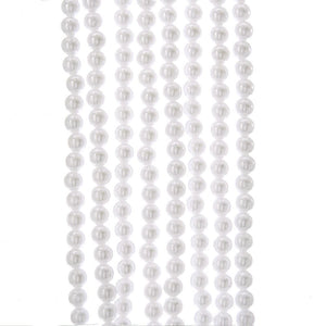 9 Foot White Faux Pearl Garland