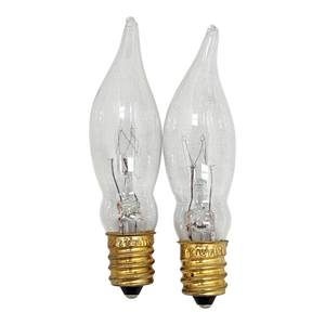 Electric Candle Lightbulbs - 2 pack