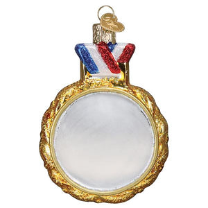 Rowing Glass Ornament