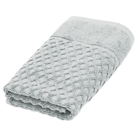 Cotton diamond waffle weave bath towel set - grayson collection
