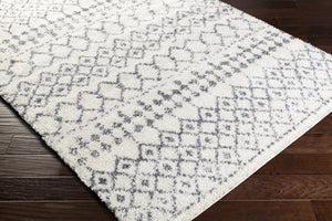 White Gray Navassa Rug - Promo