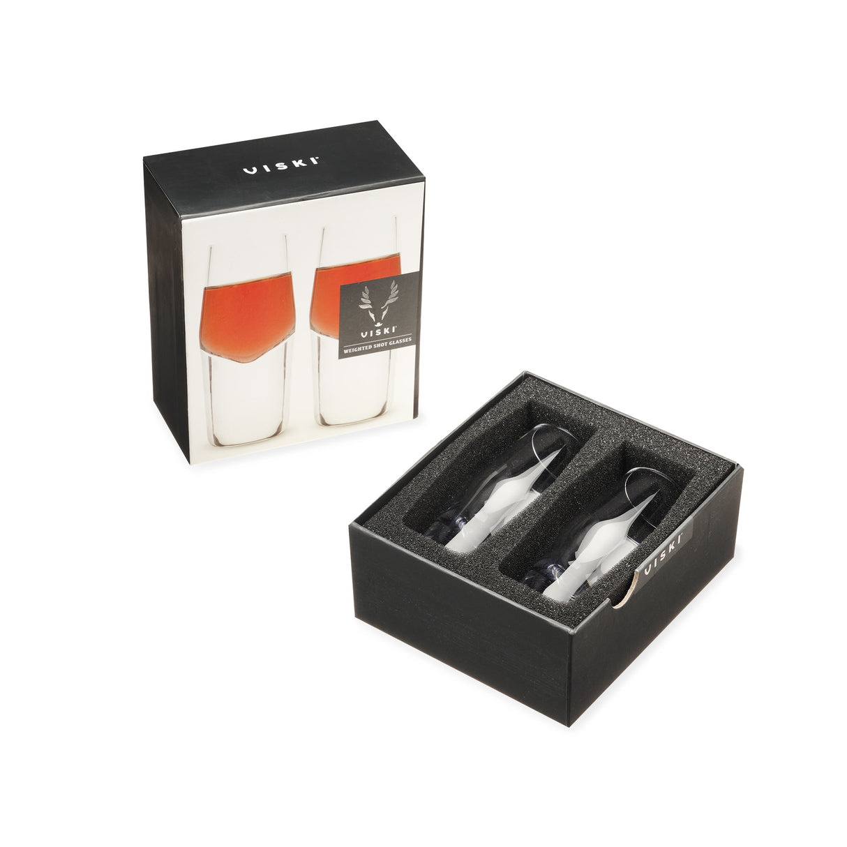 Raye-crystal-heavyweight-shot-glasses-viski®-Bar-&-Beverage-Accessories