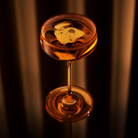Reserve nouveau crystal coupes in amber viski®