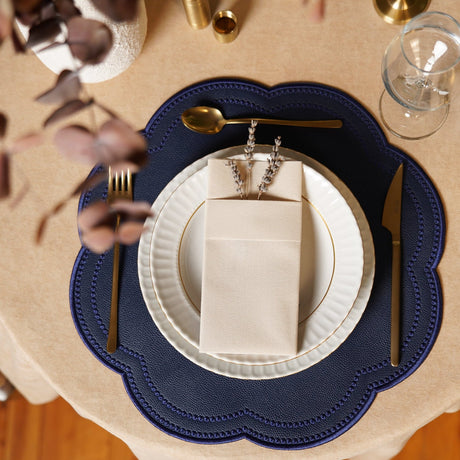 Nurture-Navy-Blue-Round-Faux-Leather-Placemats-Faux-Leather-Placemats