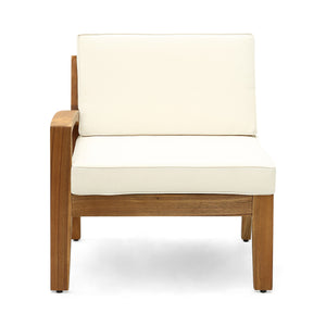 Grenada 5 Seater Acacia Wood Sectional Sofa Set