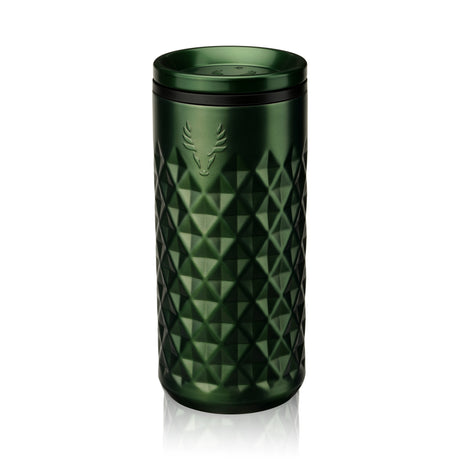 Paragon-stainless-steel-highball-tumbler-in-green-viski®-Tumblers
