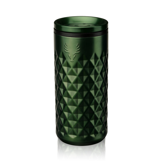 Paragon-stainless-steel-highball-tumbler-in-green-viski®-Tumblers