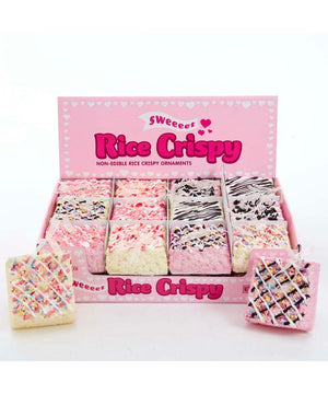 Foam Rice Cereal Treat Ornaments -