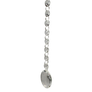 Glass Look Acrylic Jewel Ornament -
