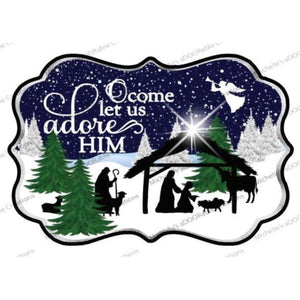 O Come Let Us Adore Him SF2 - Wreath Enhancement