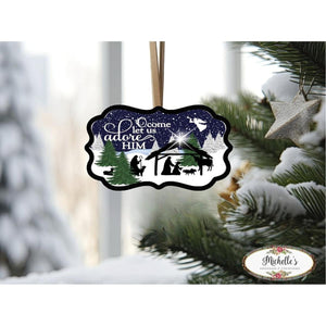 O Come Let Us Adore Him SF2 - Wreath Enhancement