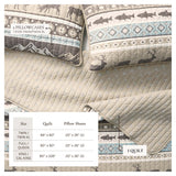 3-Piece Lodge Quilt - Yosemite Collection