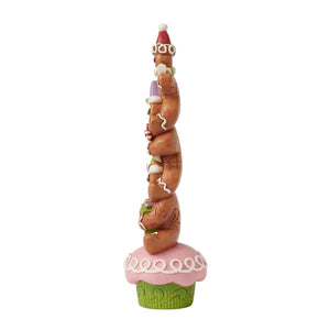 Stacked Gingerbread Figurine