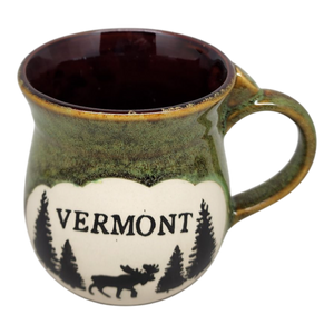 Terra Cotta Style Paunch Coffee Mug