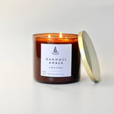 Oakmoss Amber Soy Candle