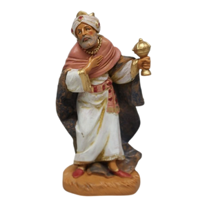 King Gaspar Nativity Figurine - 5 Inch Scale
