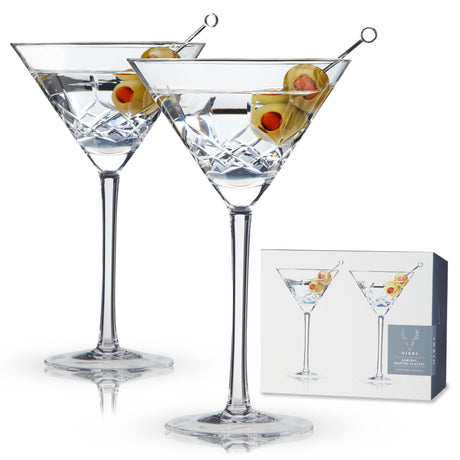 Admiral-crystal-martini-glasses-viski®-Cocktail-Glasses
