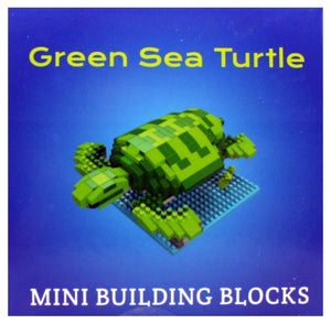 Mini Building Blocks - Green Sea Turtle