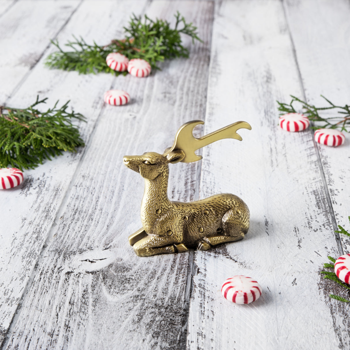 Gilded deer bottle opener by twine®