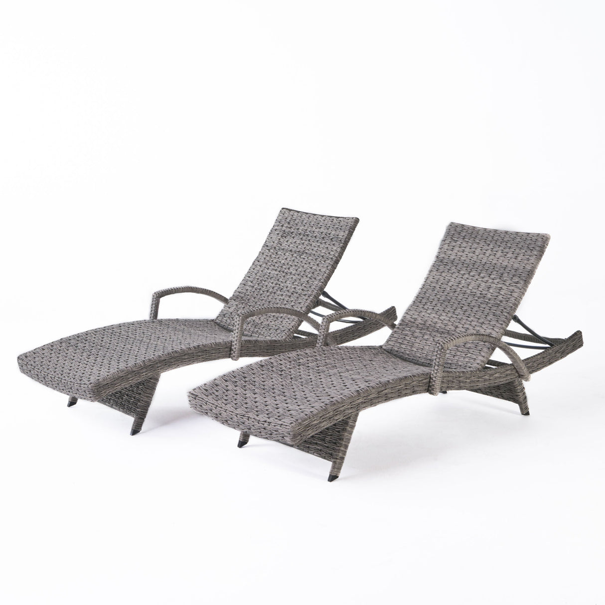Crete Wicker Chaise Lounge