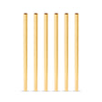 Belmont-stainless-steel-lowball-straws-in-gold-viski®-Bar-&-Beverage-Accessories