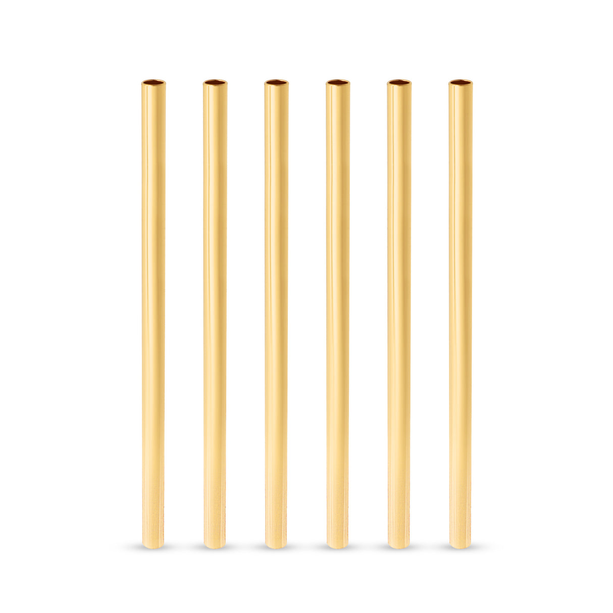Belmont-stainless-steel-lowball-straws-in-gold-viski®-Bar-&-Beverage-Accessories