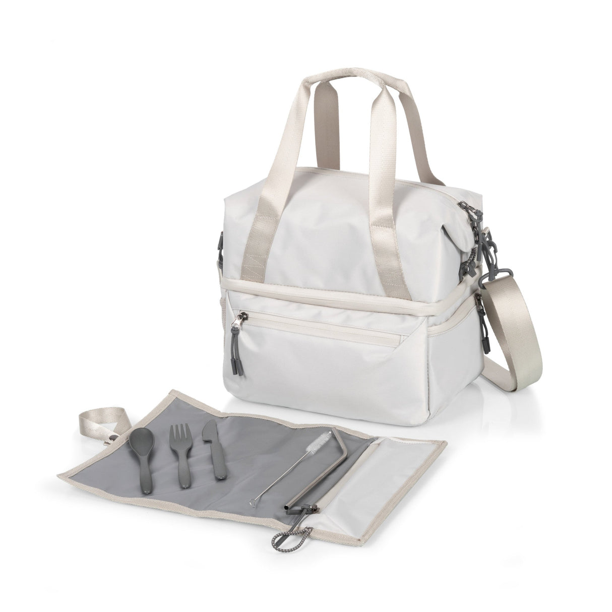 Tarana Recycled Lunch Bag Cooler with Utensils