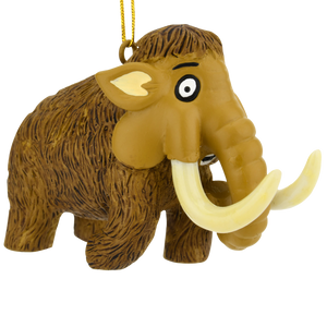 Woolly Mammoth Dinosaur Christmas Ornament