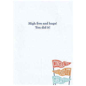 Parade Flags - Graduation Card