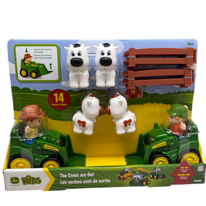 John Deere The Cows Are Out Playset