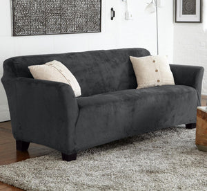 Velvet Stretch Slipcover - Gale Collection