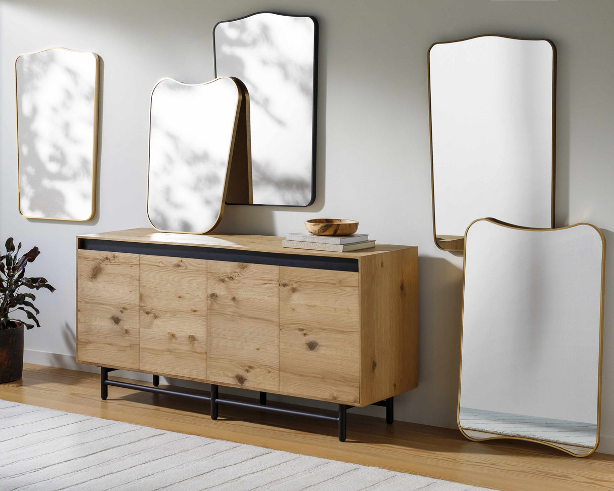 Vallentuna Metallic Copper Mirror