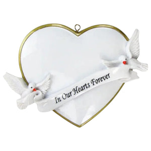 In Our Hearts Forever Memorial Ornament
