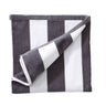 Cotton Velour Cabana Stripe Beach Towel - Novia Collection