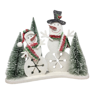 Snowman Family Figurine -
