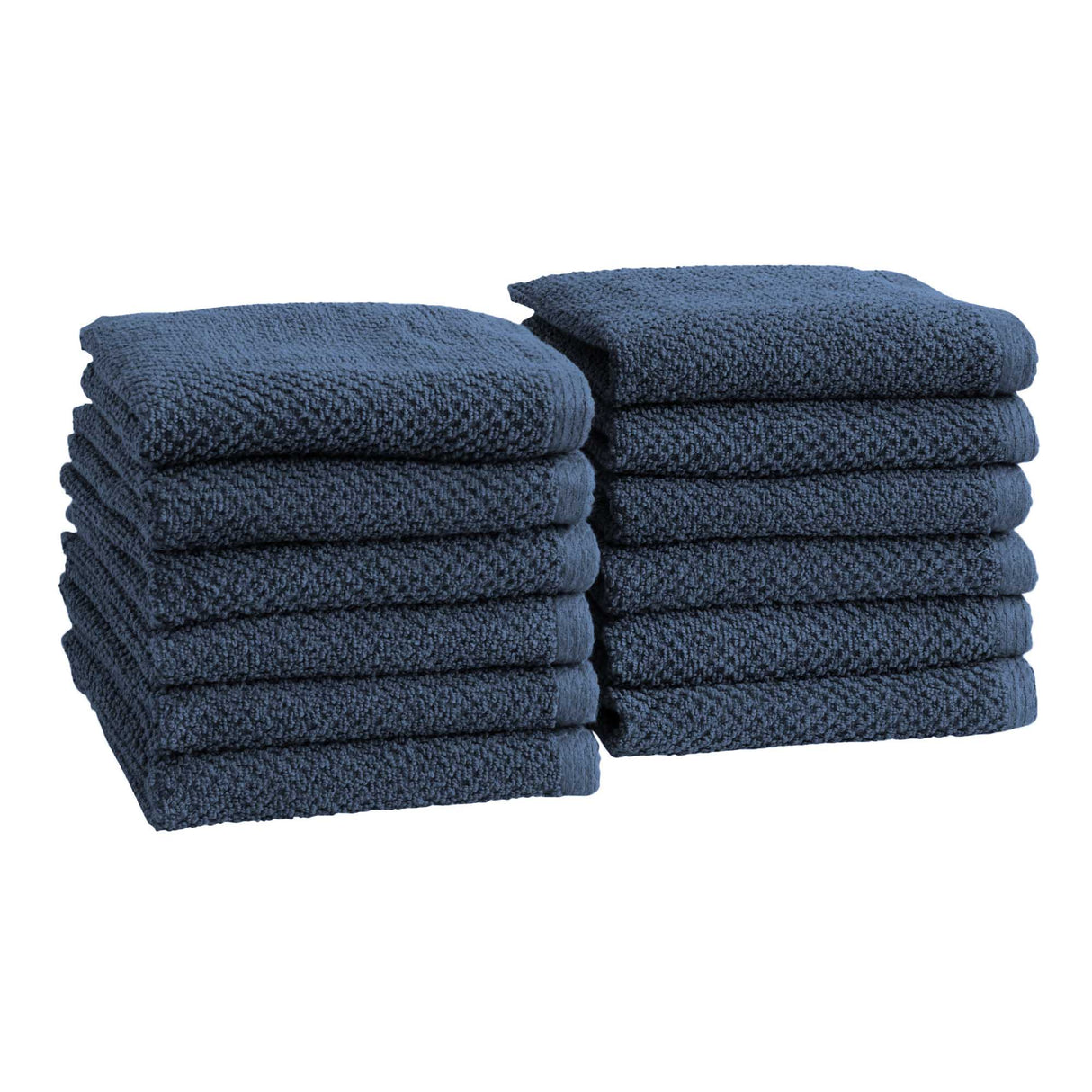 Cotton textured bath towel set - acacia collection