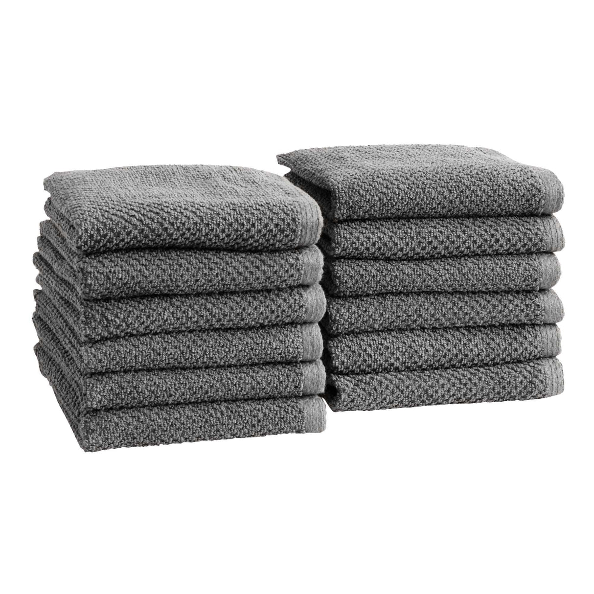 Cotton textured bath towel set - acacia collection