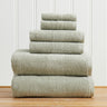 100% Cotton Woven Texture Bath Towel Set - Marbella Collection