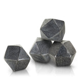 4-piece glacier rocks® hexagonal basalt stones viski®