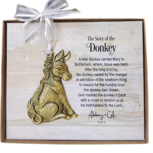 The Story Of The Donkey Ornament