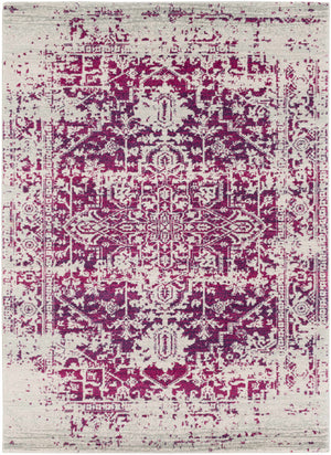 Rachel Burgundy Area Rug - Clearance