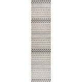 Ormond High - Low Modern Trellis Geometric Indoor/Outdoor Runner Rug - Tuesday Morning - Runner Rugs