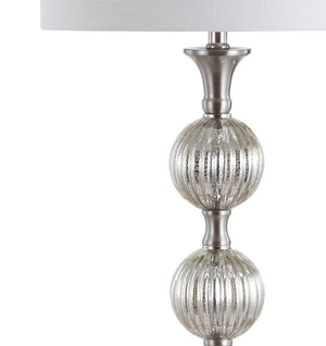 Oslo glass/metal led floor lamp - Tuesday Morning - Floor Lamps