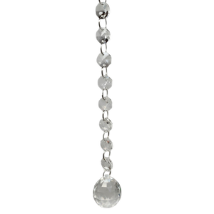 Glass Look Acrylic Jewel Ornament -