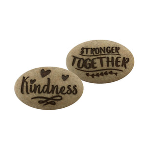 Stronger Together Stone -