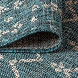 Ourika Moroccan Geometric Textured Indoor/Outdoor Square Area Rug - Tuesday Morning - Area Rugs